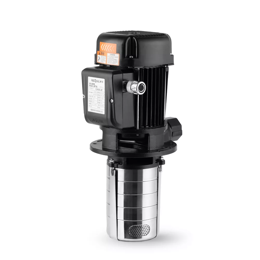 राइजफुल उच्च दाब इलेक्ट्रिक पंप व्यावसायिक वापर रेटेड फ्लो 2M³/h इमर्सिबल स्टेनलेस स्टील व्हर्टिकल मल्टीस्टेज